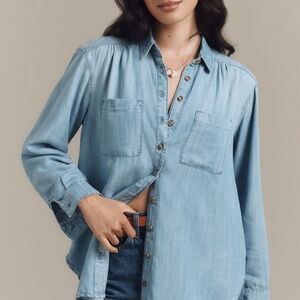 Hadley relaxed button down by Pilcro NWT